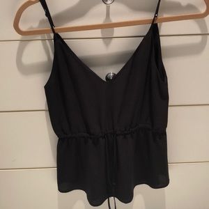 Aritzia (BABATON) blouse with elastic tie